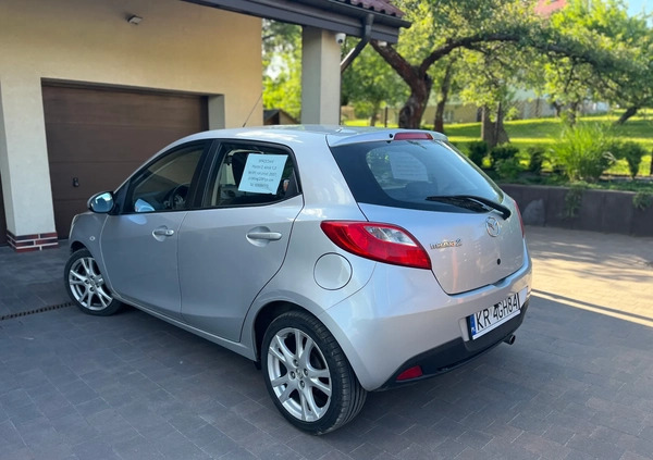 Mazda 2 cena 14000 przebieg: 209266, rok produkcji 2007 z Czarna Białostocka małe 79